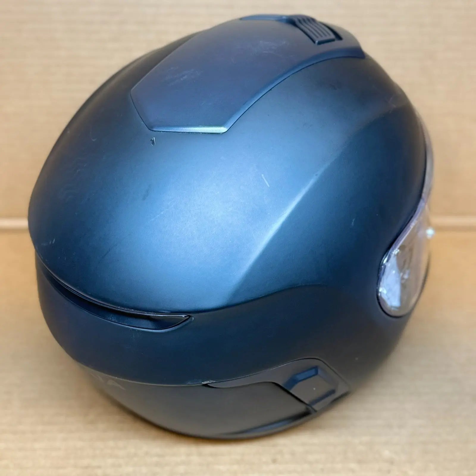 Sena Momentum Lite Bluetooth Motorcycle Helmet, Matte Black, XL, Scratched