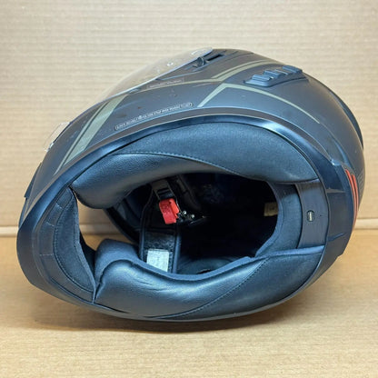 Sena Stryker Bluetooth Motorcycle Helmet, Matte Black, Large, Scratched