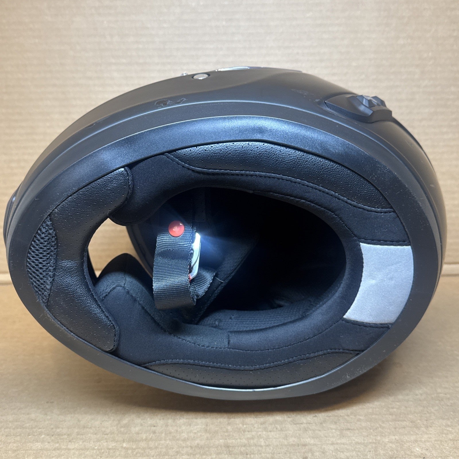 Sena Momentum Pro Bluetooth Camera Motorcycle Helmet, Matte Black, Large