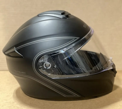 Sena Outrush Modular Flip-up Bluetooth Motorcycle Helmet, Matte Black, Small