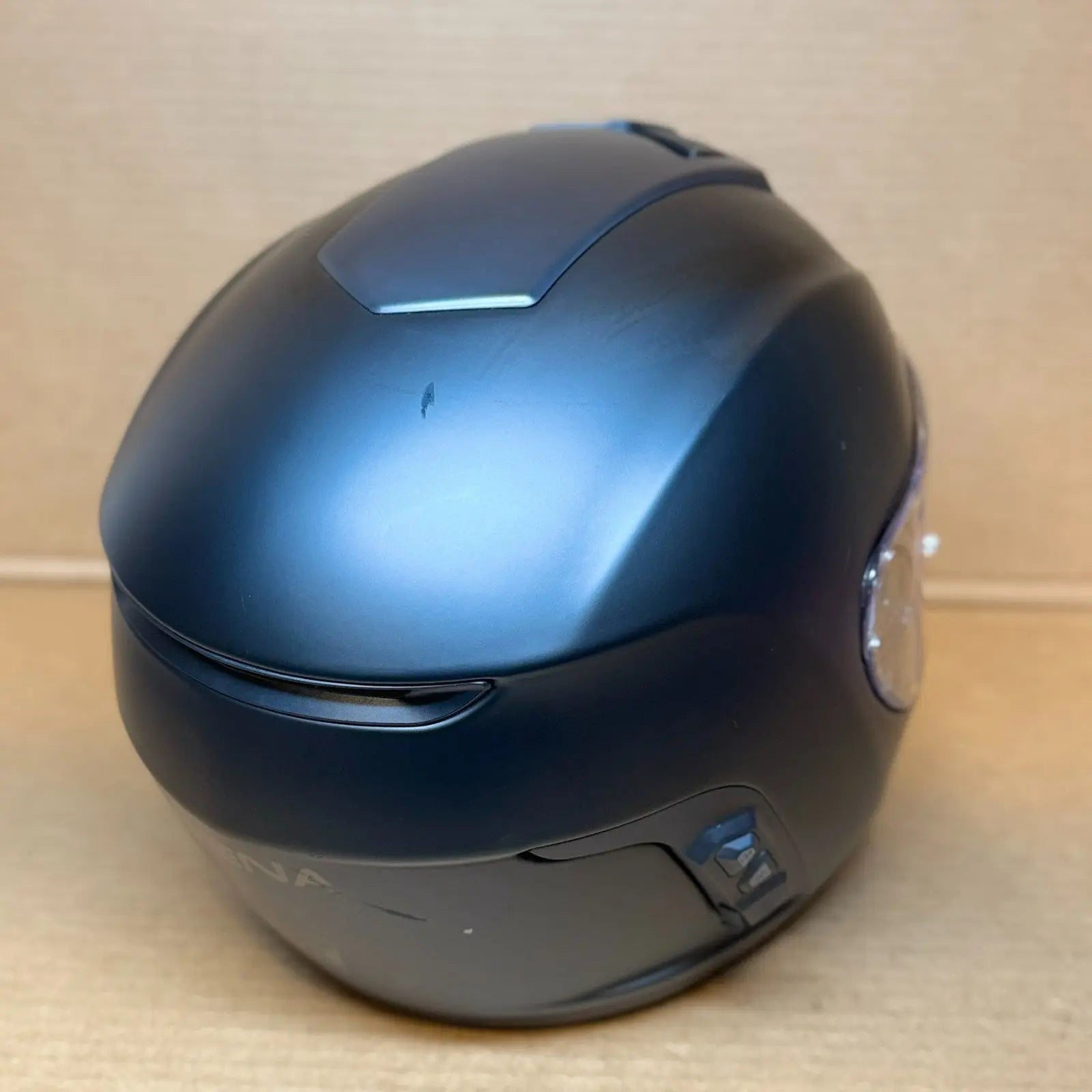 Sena Momentum INC Bluetooth Motorcycle Helmet, Matte Black, XL, Scratched
