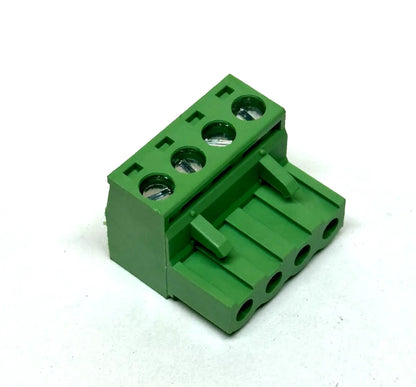 6-Pack 4 Pin 5.08mm Speaker Connector Terminal Block, Phoenix Plug, Heavy Duty
