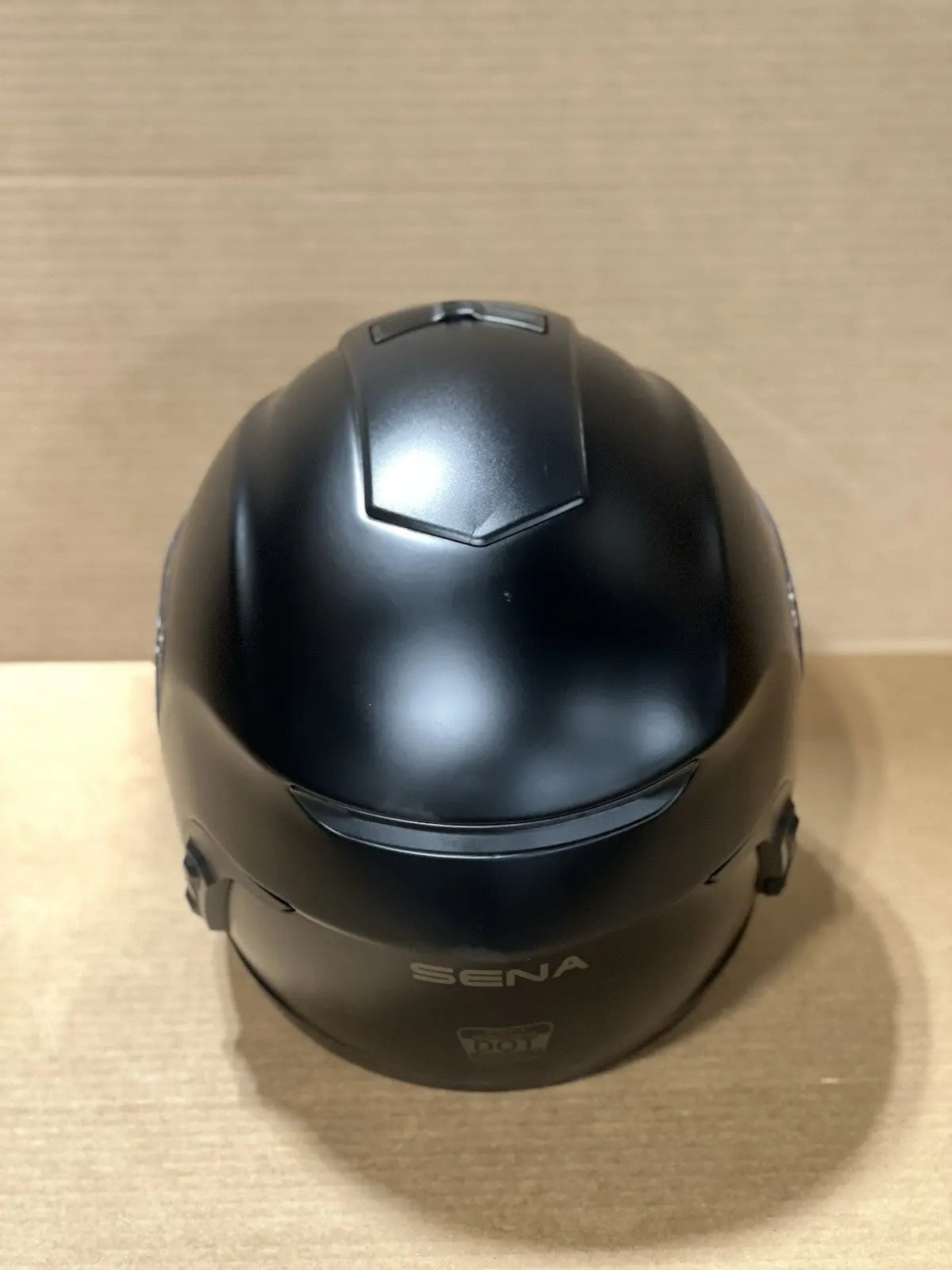 Sena Momentum INC Bluetooth Motorcycle Helmet, Matte Black, Small
