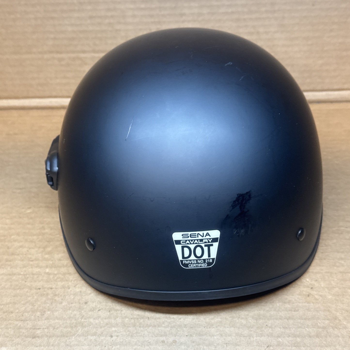 Sena Cavalry 10R Bluetooth Half Helmet, Matte Black, Large