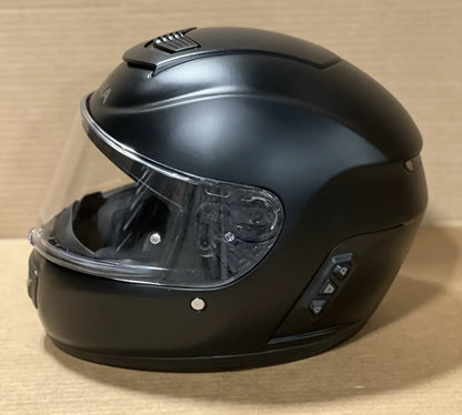 Sena Momentum Bluetooth Motorcycle Helmet, Matte Black, Small