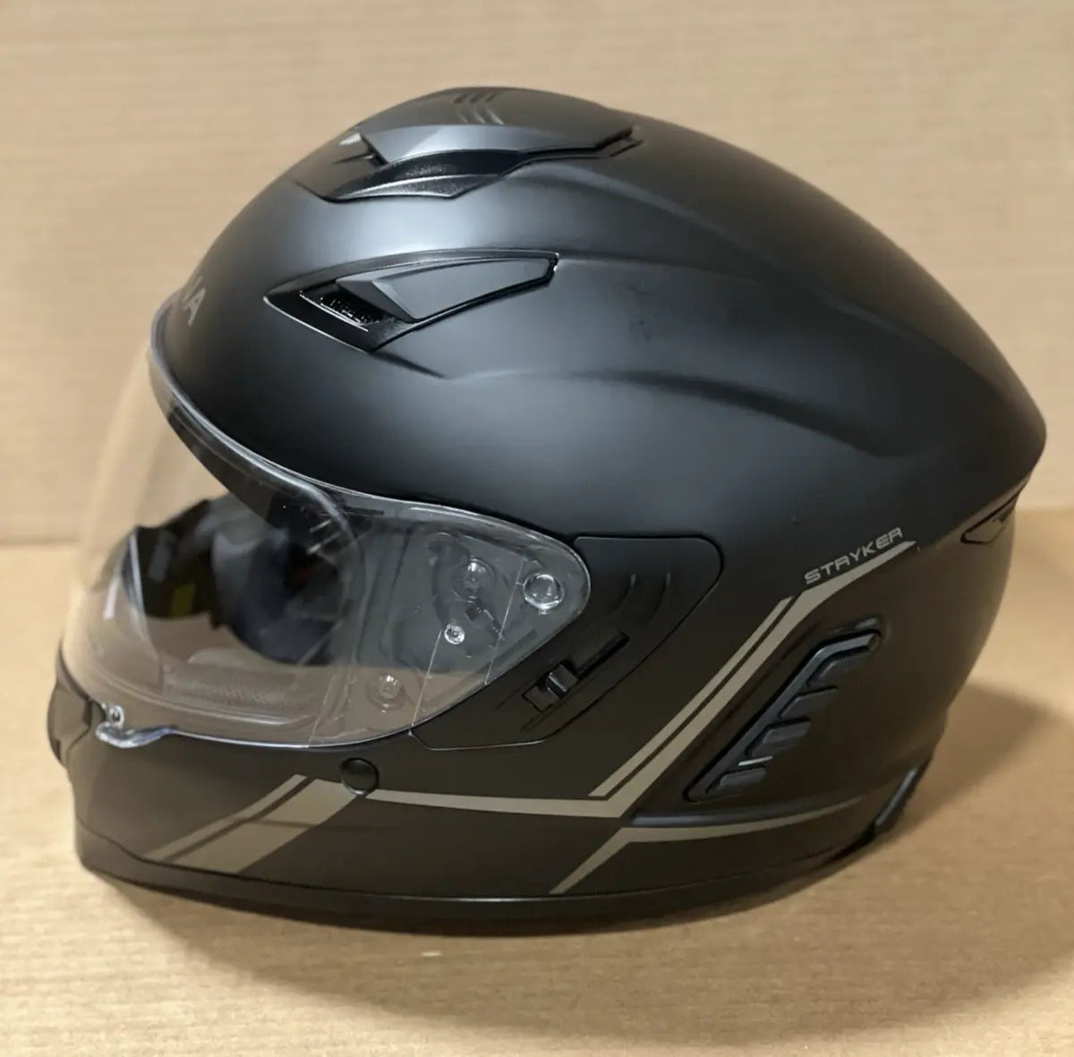 Sena Stryker Bluetooth Motorcycle Helmet, Matte Black, Large