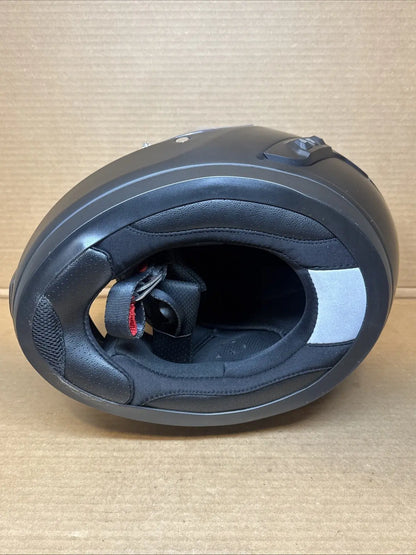 Sena Momentum Pro Bluetooth Camera Motorcycle Helmet, Matte Black, Medium, Scratched