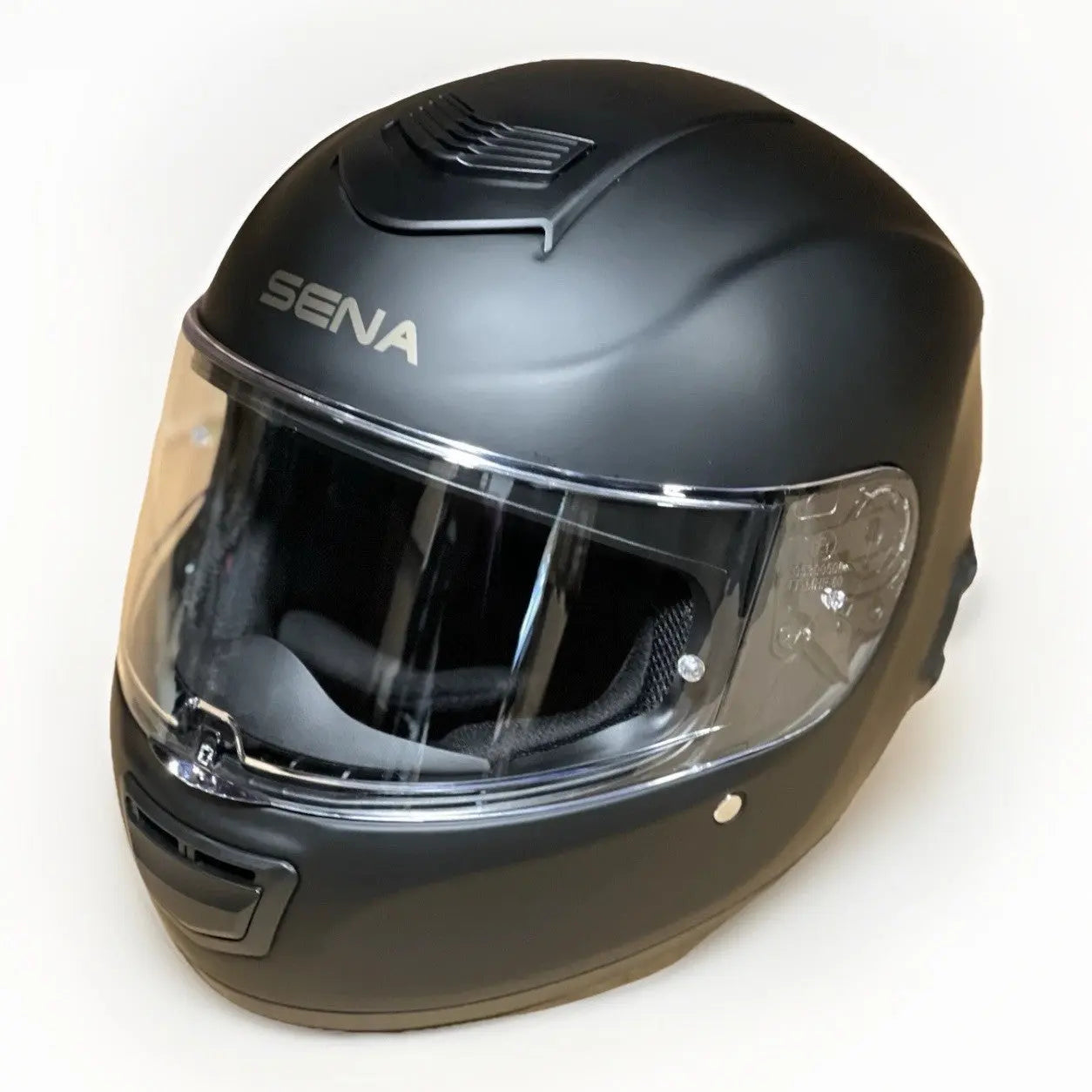 Sena Momentum Lite Bluetooth Motorcycle Helmet, Matte Black, XL