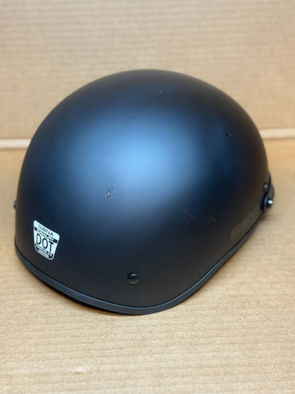 Sena Cavalry 10R Bluetooth Half Helmet, Matte Black, XS
