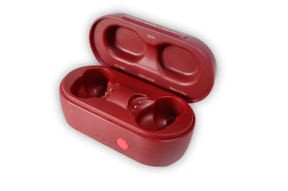 Charging Case for Skullcandy Sesh True Wireless Earbuds, Moab Red