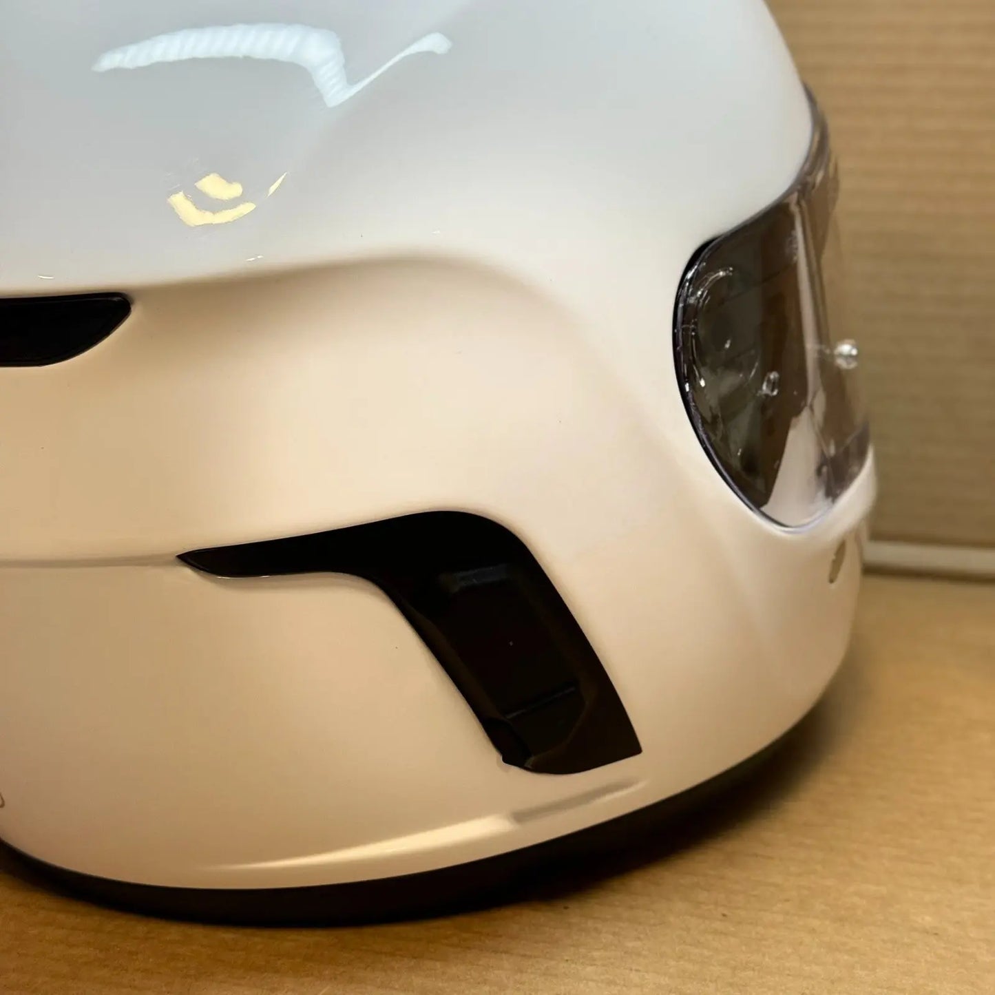 Sena Momentum Pro Bluetooth Camera Motorcycle Helmet, Glossy White, XL