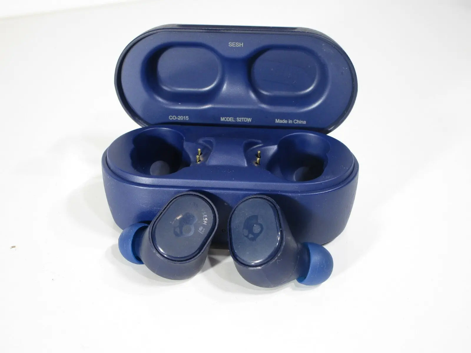 Skullcandy Sesh True Wireless Bluetooth Earbuds, Indigo Blue