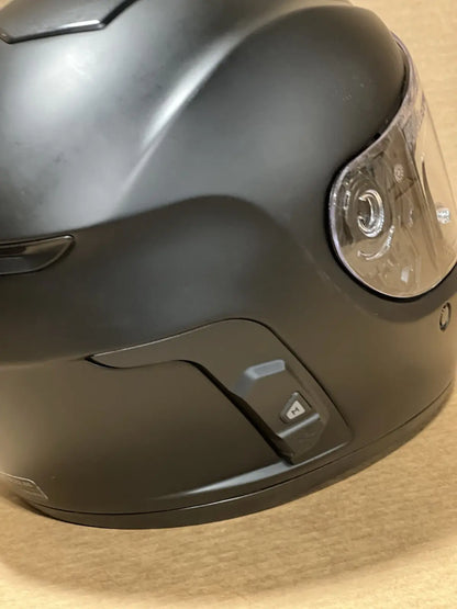Sena Momentum EVO M Bluetooth Motorcycle Helmet with Mesh Intercom, Matte Black, Large
