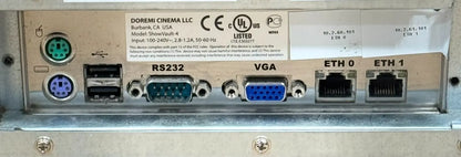 Doremi ShowVault Digital Cinema Server, No Power Supply