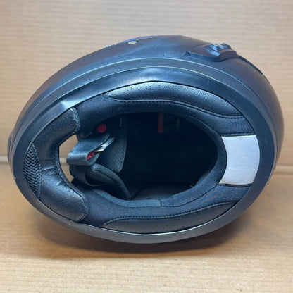 Sena Momentum Lite Bluetooth Motorcycle Helmet, Matte Black, Medium, Scratched