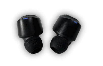 JLab JBuds Air True Wireless Bluetooth Earbuds, Black, Tested