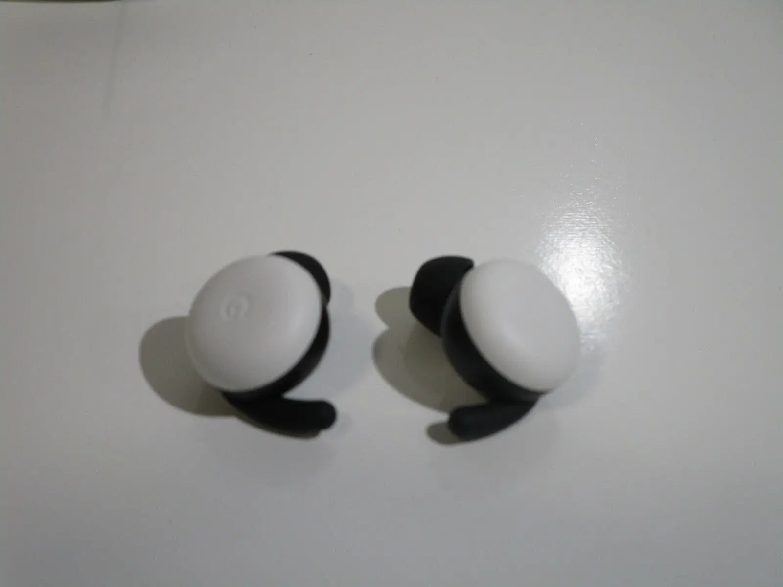 Google G1013 In-Ear Wireless Headphones, Clearly White, For Parts