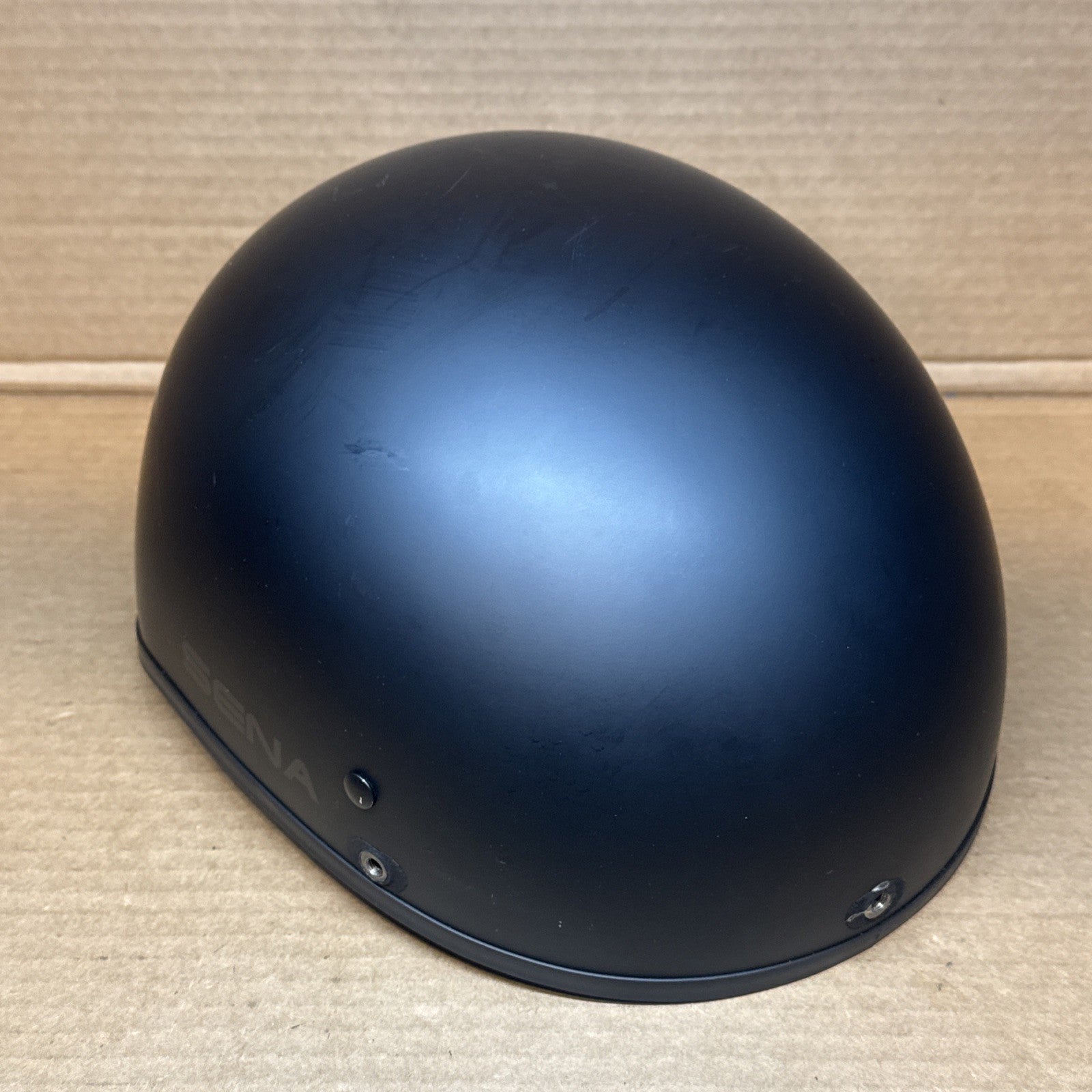 Sena Cavalry 10R Bluetooth Half Helmet, Matte Black, Large