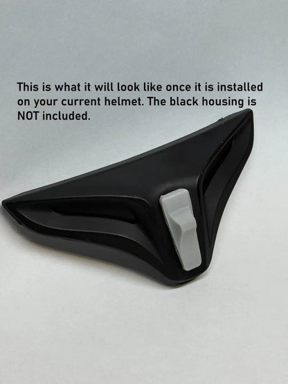 Sena Outrush Helmet Air Vent Assembly Cap Slider Switch Replacement Part
