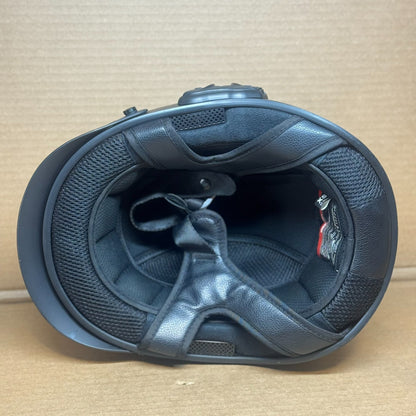 Sena Cavalry 10R Bluetooth Half Helmet, Matte Black, XS, Scratched
