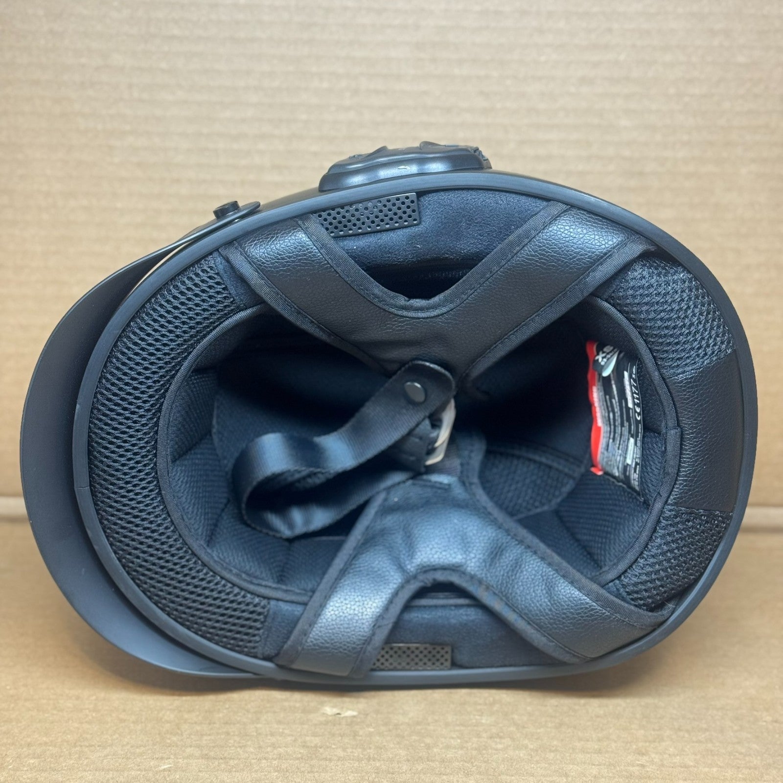 Sena Cavalry 10R Bluetooth Half Helmet, Matte Black, XS, Scratched