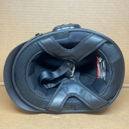 Sena Cavalry 10R Bluetooth Half Helmet, Matte Black, XS, Scratched