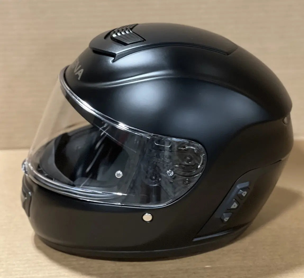 Sena Momentum INC Bluetooth Motorcycle Helmet, Matte Black, Small