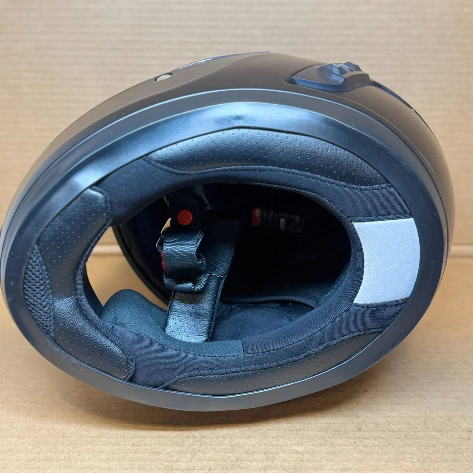 Sena Momentum INC Bluetooth Motorcycle Helmet, Matte Black, XL, Scratched