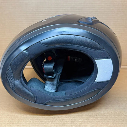 Sena Momentum INC Bluetooth Motorcycle Helmet, Matte Black, XL, Scratched