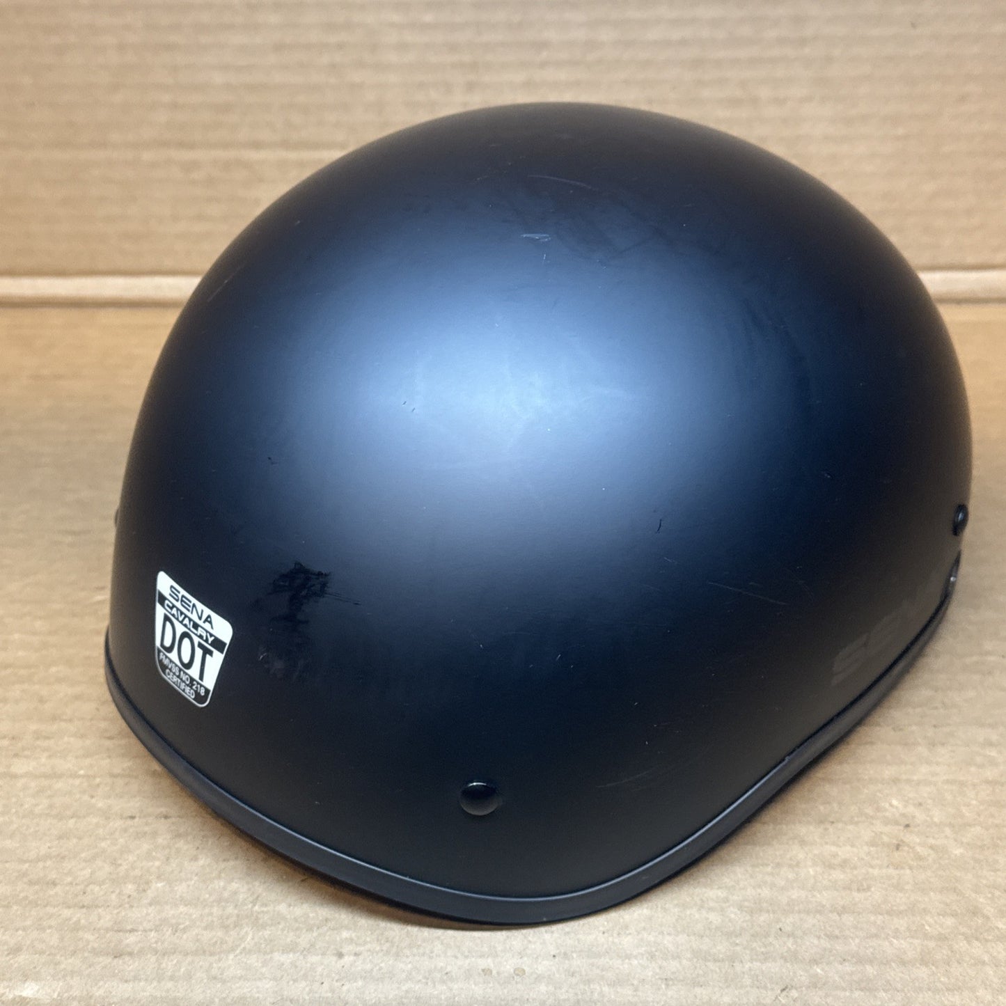 Sena Cavalry 10R Bluetooth Half Helmet, Matte Black, Large