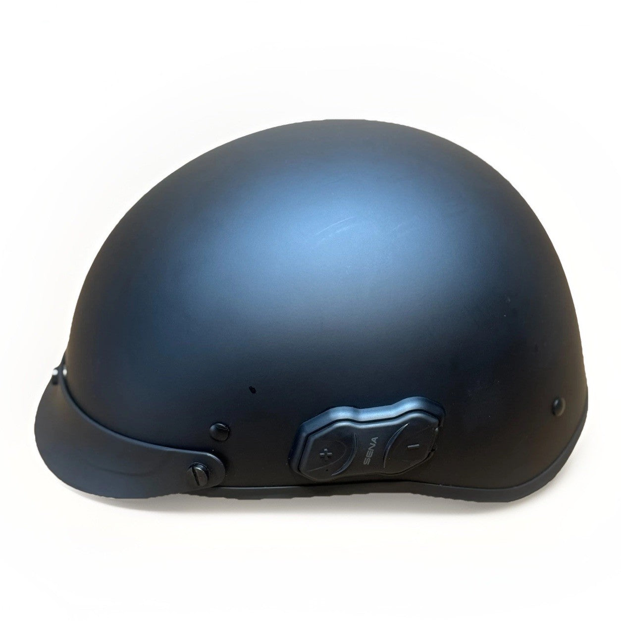 Sena Cavalry Helmet 10R Bluetooth Half Matte Black Scratched (XL) - BlueBuyz