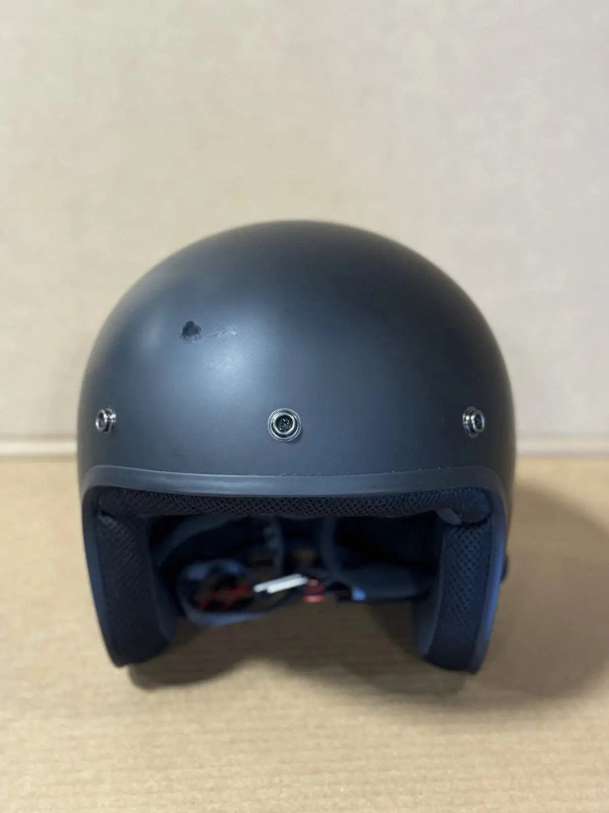 Sena Savage Bluetooth Open Face Motorcycle Helmet, Matte Black, Large