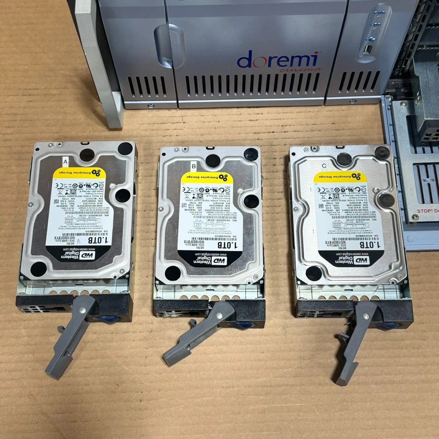 Doremi ShowVault Digital Cinema Server, No Power Supply